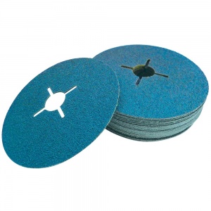 115mm Zirconium Fibre Sanding Disc 60 Grit