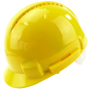 Vented Safety Helmet Yellow