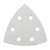 93mm Stearated Sanding Triangle 240 Grit Pack of 10
