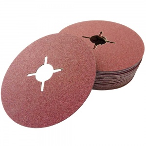 115mm Fibre Sanding Disc 120 Grit