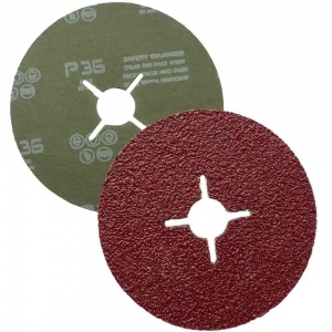 125mm Fibre Sanding Disc 36 Grit