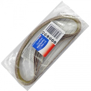 13mm x 457mm Sanding Belt Assorted Grit Pack of 5
