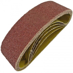 40mm x 305mm Sanding Belt 40 Grit Pack of 5