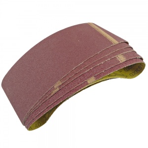 100mm x 610mm Sanding Belt Assorted Grit Pack of 5