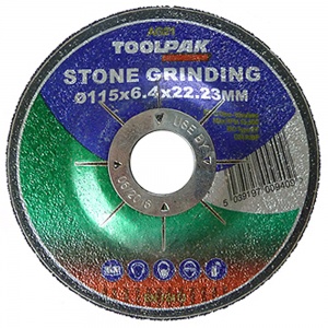 115mm x 6.4mm x 22.23mm Stone Grinding Disc