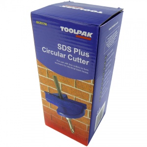 TCT SDS Plus Electricians Circular Box Cutter