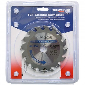 130mm x 20mm x 16T Professional TCT Saw Blade