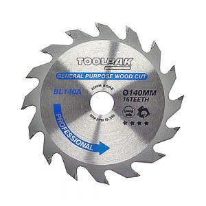 140mm x 20mm x 16T Professional TCT Saw Blade