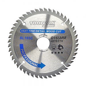 165mm x 30mm x 48T Professional TCT Saw Blade