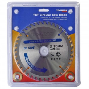 180mm x 30mm x 40T Professional TCT Saw Blade