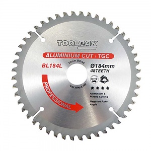 184mm x 30mm x 48T Aluminium TCT Saw Blade