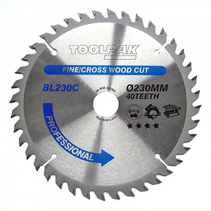 230mm x 30mm x 40T Professional TCT Saw Blade