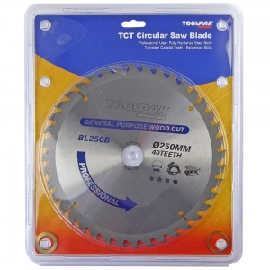 250mm x 30mm x 40T  Table / Mitre Saw Blade