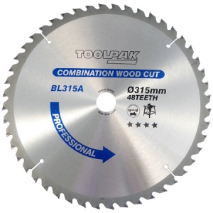 315mm x 30mm x 48T TCT Table Saw Blade