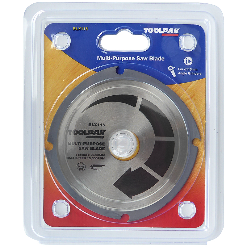 115mm x 22.23mm x 4T Angle Grinder Saw Disc