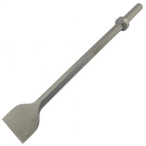 75mm x 450mm Hex Shank 7/8'' Wide Chisel
