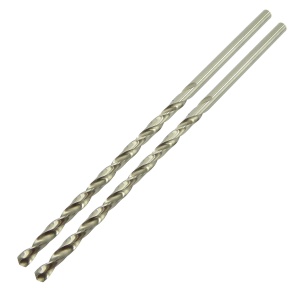 4.0mm x 119mm Long Series Ground Twist Drill Pack of 2