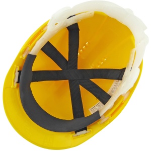 Vented Safety Helmet Yellow
