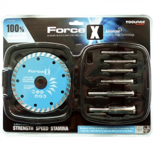 Porcelain Drill & Diamond Blade Set