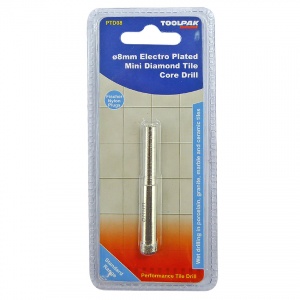 8mm Electro-Plated Mini Diamond Core Drill