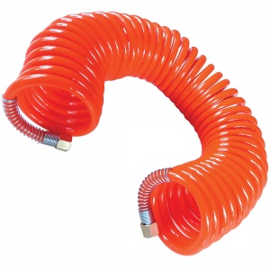 10m Air Line PU Recoil Spiral Hose