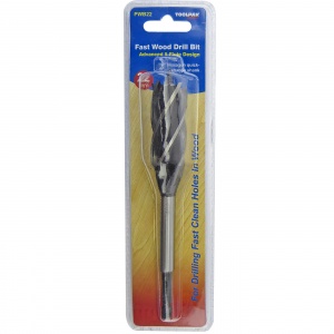 22mm x 160mm Fast 5 Cutter Wood Bit