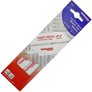 150mm 25tpi Thin Profile Cut Reciprocating Saw Blade Metal Pack of 5