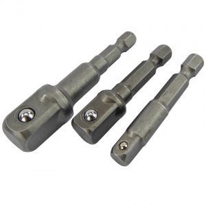 Socket Driver Set - 3 Piece - 1/4 Hex