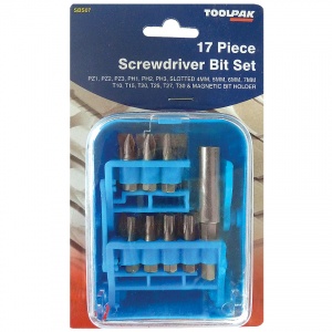 17-Piece Screwdriver Bit Set