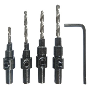 4 Piece Screw and Sink Set