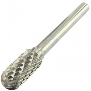 10mm x 64mm Radius End Carbide Burr