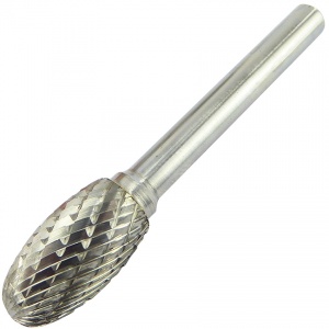 12mm x 66mm Oval Shape Carbide Burr