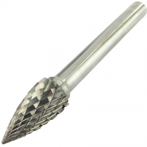 10mm x 64mm Tree Pointed Carbide Burr