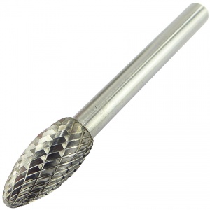 10mm x 64mm Flame Carbide Burr