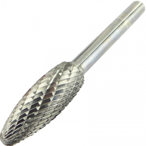 12mm x 76mm Flame Carbide Burr