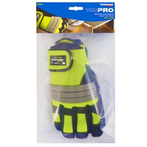 VibePro Performance Power Tool Gloves Size L