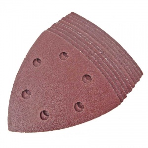 93mm Sanding Triangle 120 Grit Display Pack of 10