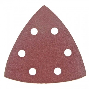 93mm Sanding Triangle 120 Grit Display Pack of 10