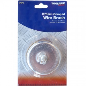 75mm Wire Crimped Cup Brush