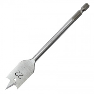 22mm x 152mm Flat Wood Bit