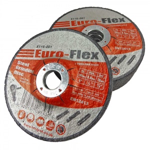 100mm x 6.0mm x 16mm Metal Grinding Disc