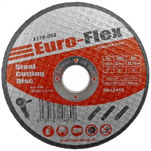 125mm x 3.0mm x 22.23mm Metal Cutting Disc