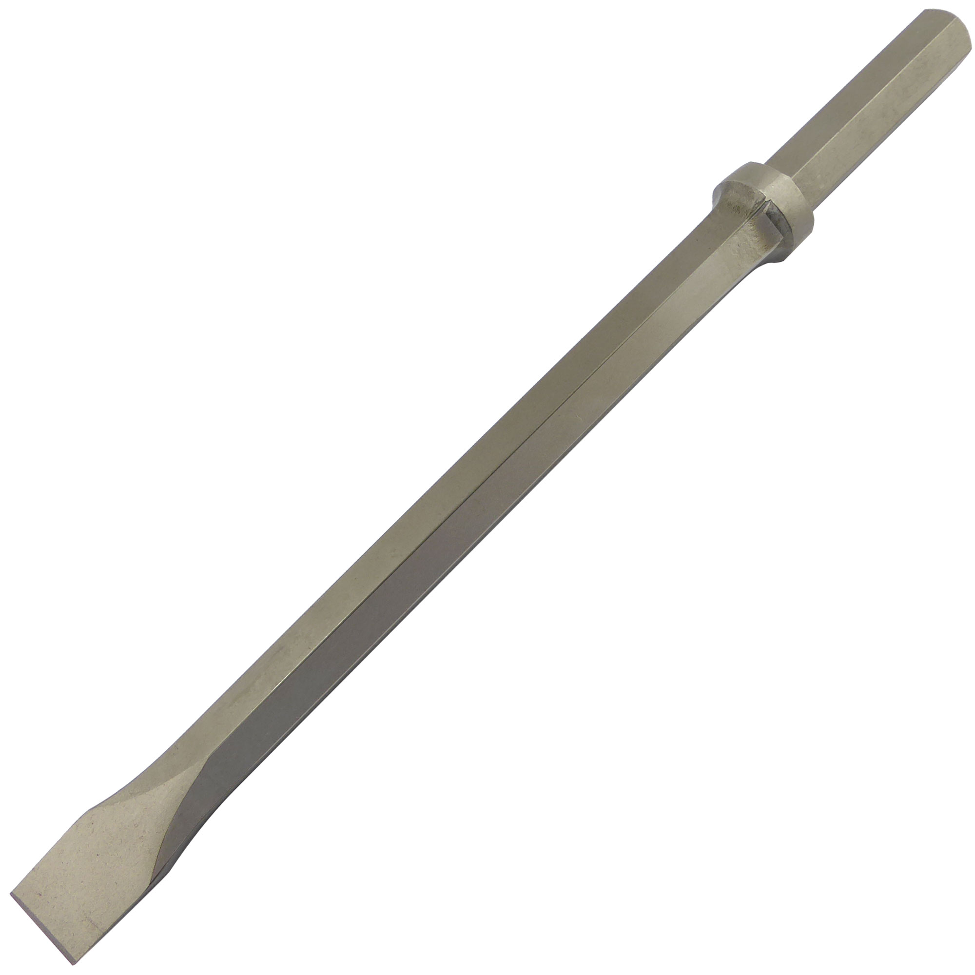 35mm x 490mm Hex Shank 1'' Flat Chisel